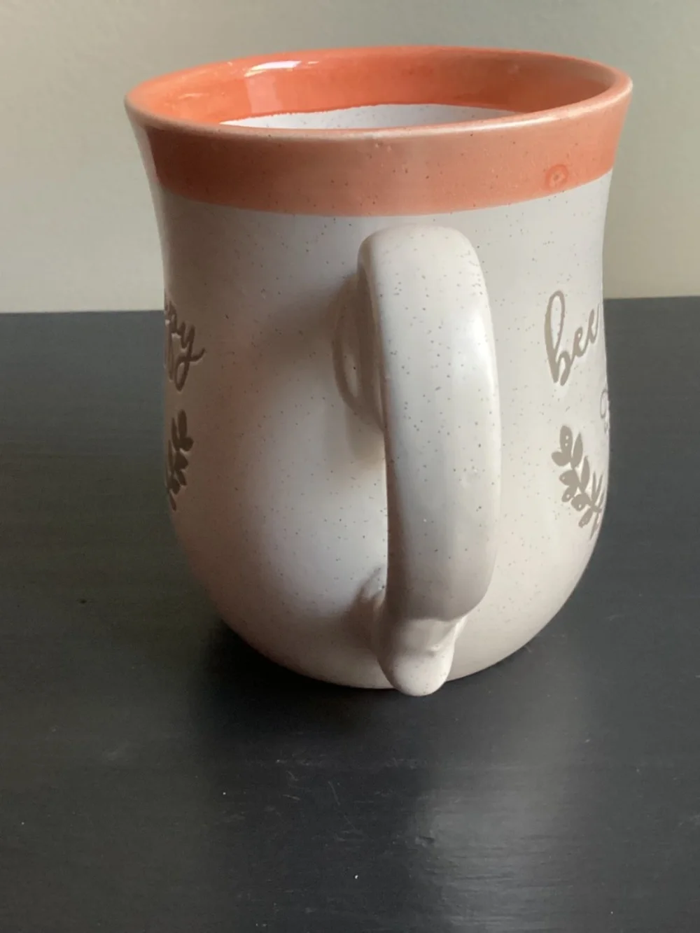 Potters Corner ‘Bee Happy’ Ceramic Stoneware Mug 16oz